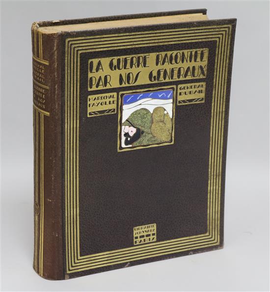 La Guerre Racontee Par Nos Generaux, 3 vols